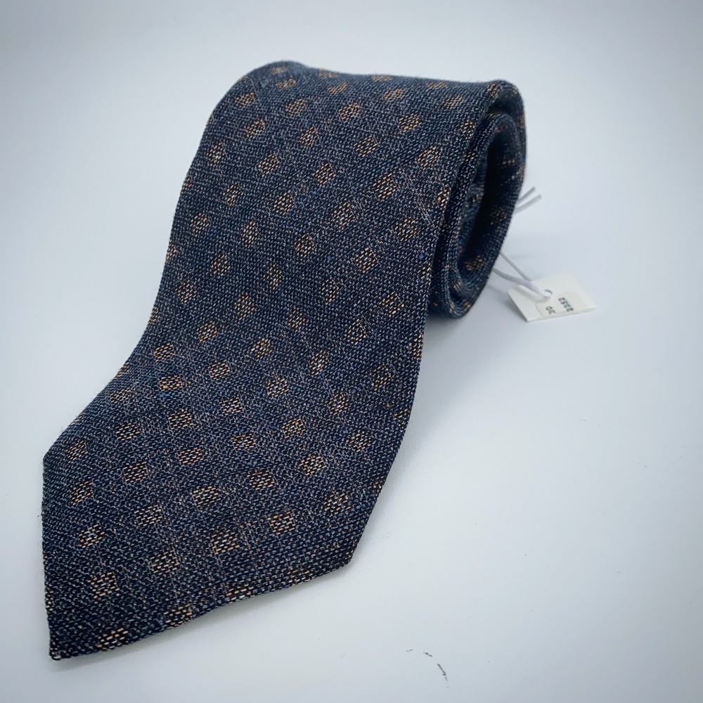 Eton Tie Mens One Size Multi Linen‎ Luxury Classic Fit Professional Necktie